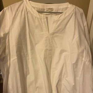 White flowy blouse 3x